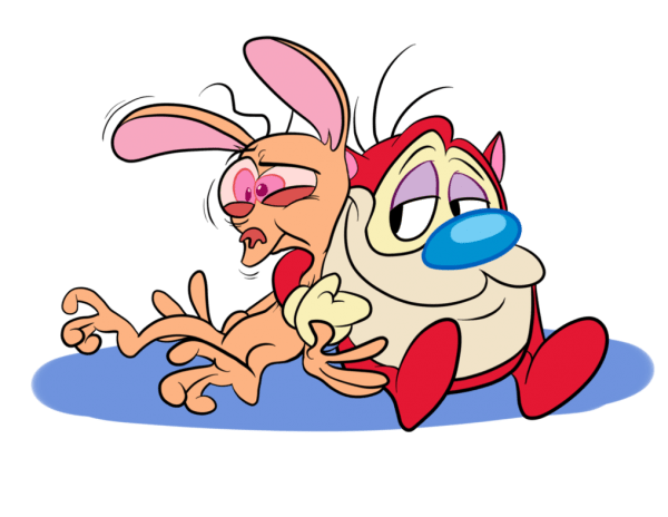 Ren & Stimpy Looking tired