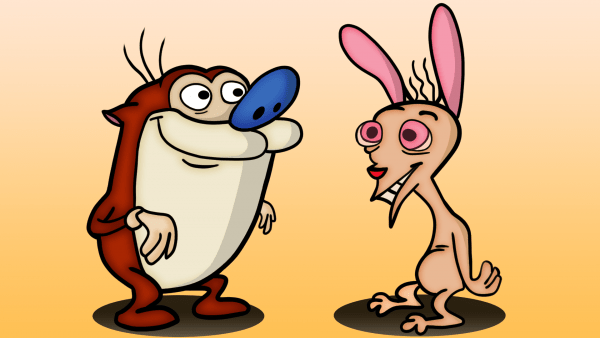 Ren & Stimpy Standing