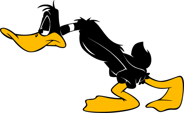 Sad Daffy Duck