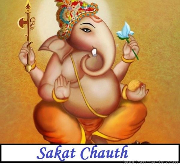 Sakat Chauth Card