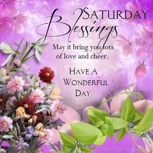 Saturday Blessings