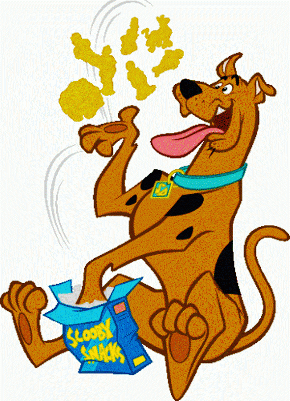 Scooby Doo Eating Snacks