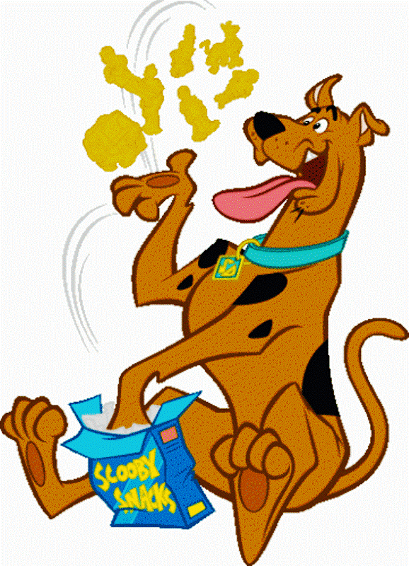 Scooby Doo Eating Snacks 