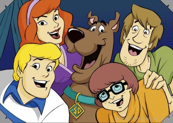 Scooby Doo With Friend Smiling