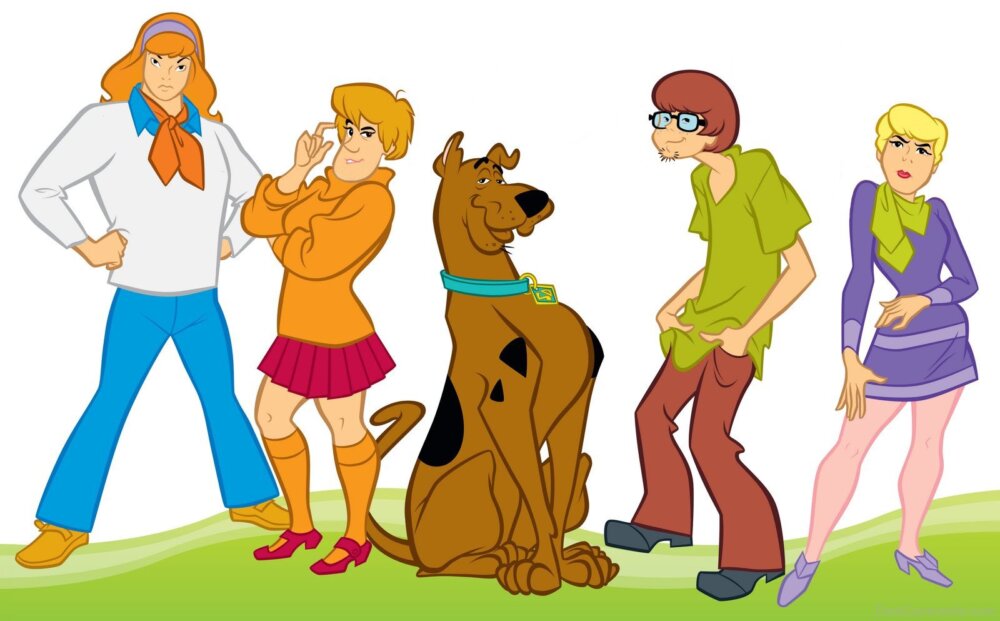Scooby Doo With Friends Photo. 
