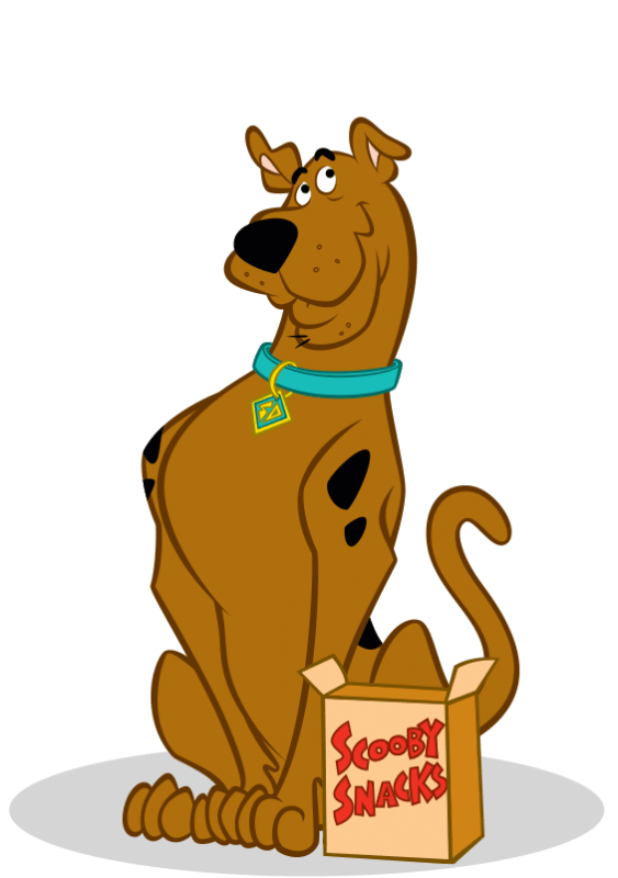Scooby Doo With Snacks