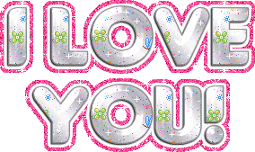 Silver Image Of I Love You