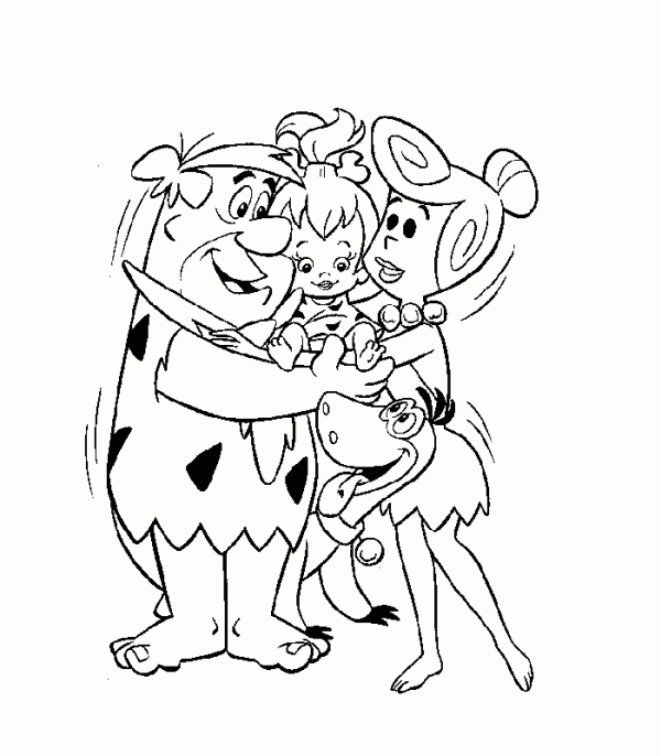 Sketch Of Fred Flintstone