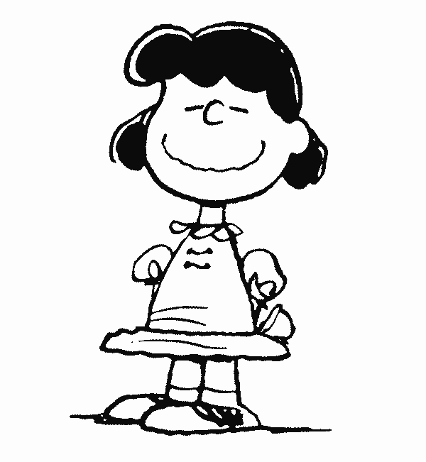 Sketch Of Lucy van Pelt.