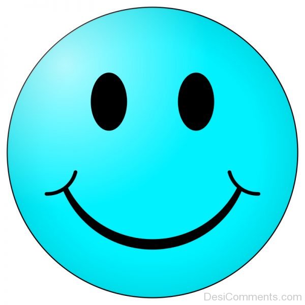 Sky Blue Smiley