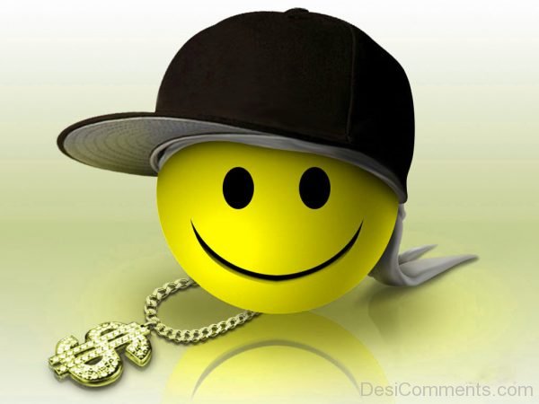 Smiley With Cap