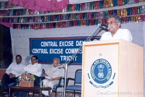 Speech On Central Excise Day
