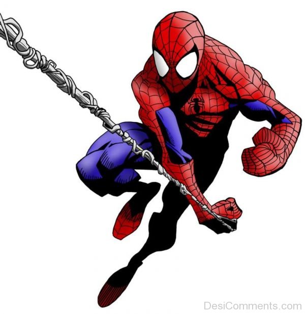 Spiderman Doing Action