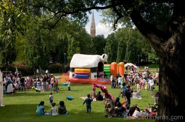 Summer Festival and Canal Side