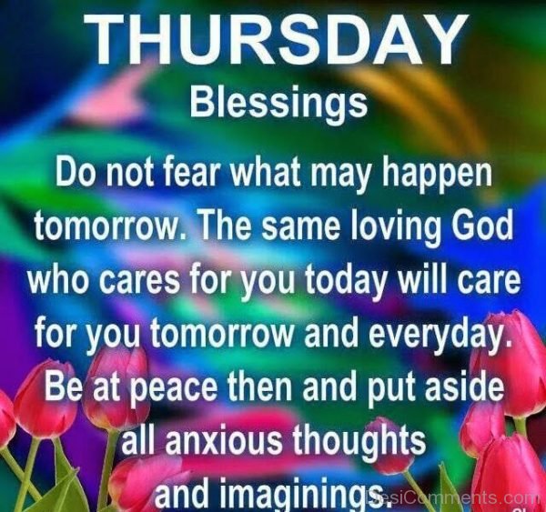 Thursday Blessings