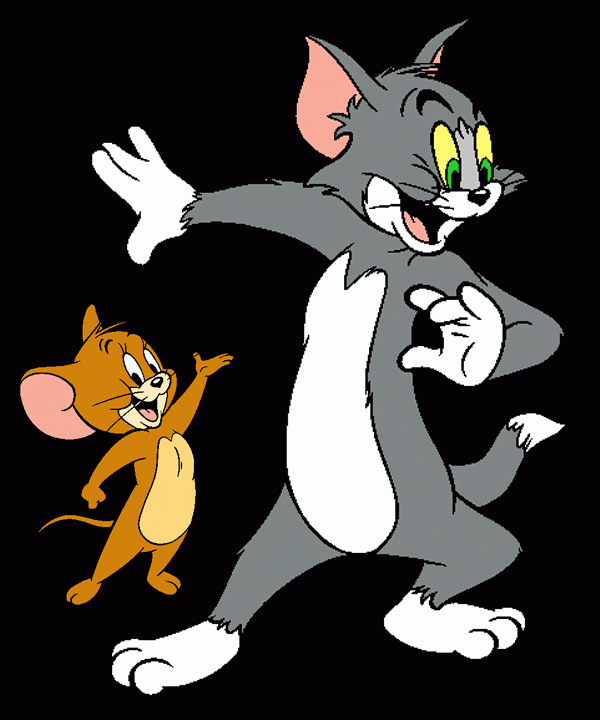 Tom And Jerry Giving Pose
