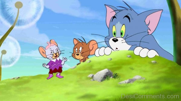 Tom And Jerry Looking Friend