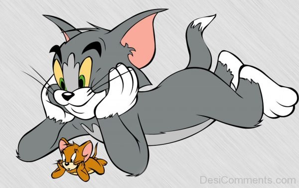 Tom And Jerry Thinking Something