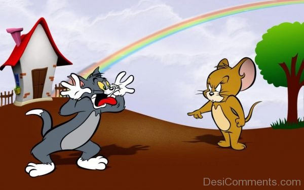 Tom Irritating Jerry