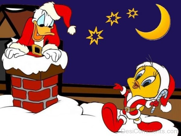 Tweety Wearing Christmas Dress