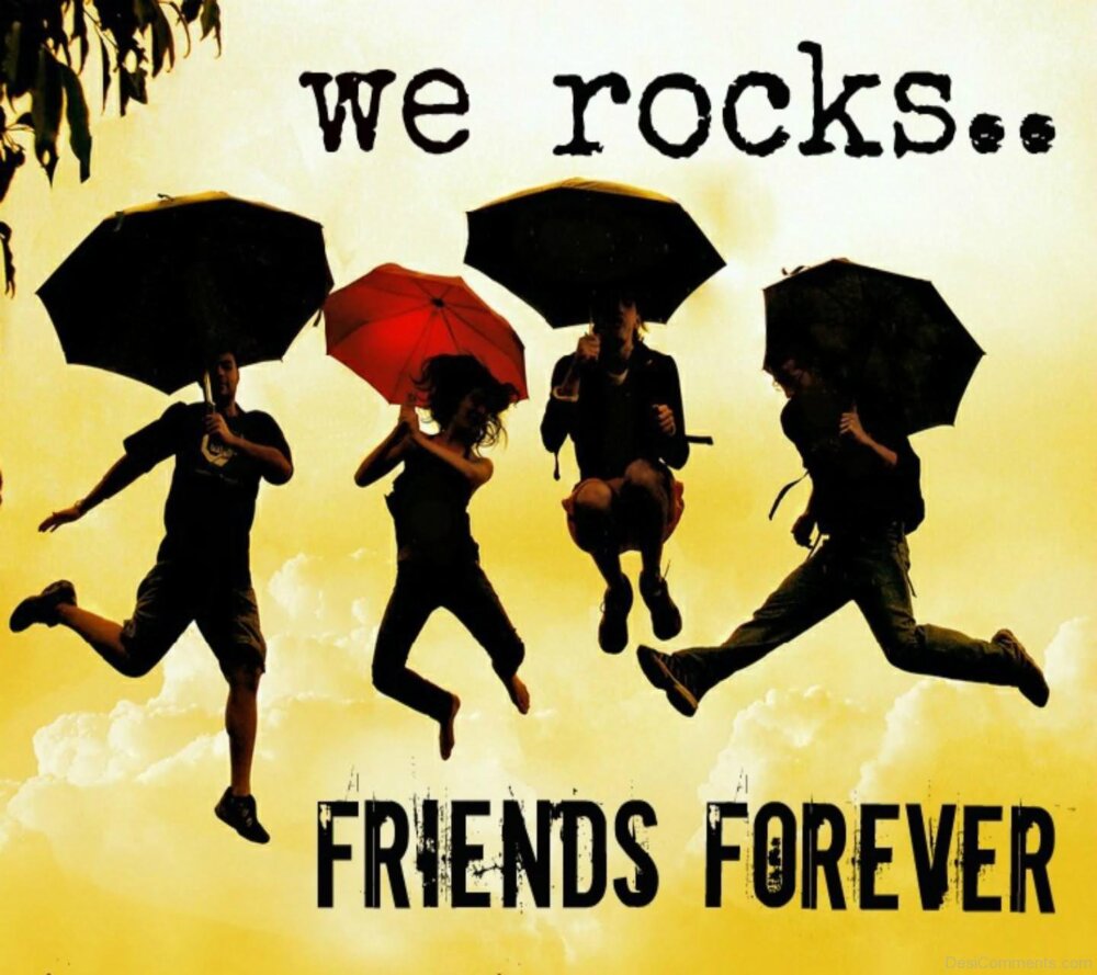 We Rocks Friends Forever - DesiComments.com