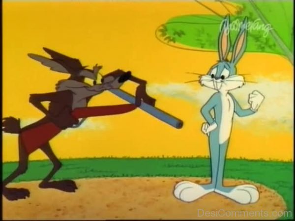 Wile E. Coyote With Bunny