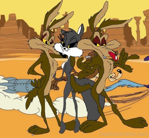 Wile E. Coyote With Friends Image