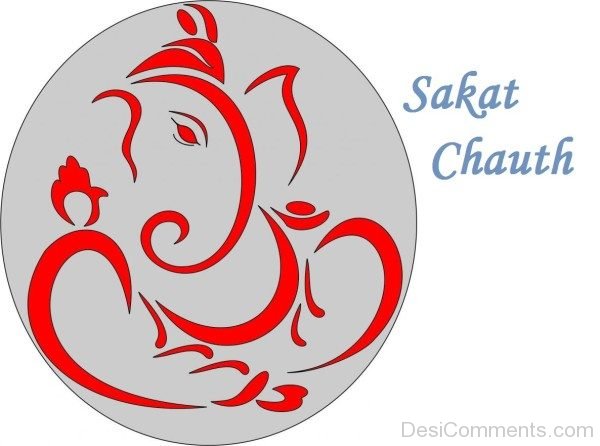 Wishing Card Of Sakat Chauth
