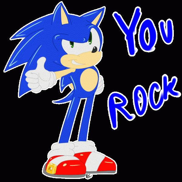 You Rock Sonic Ecard