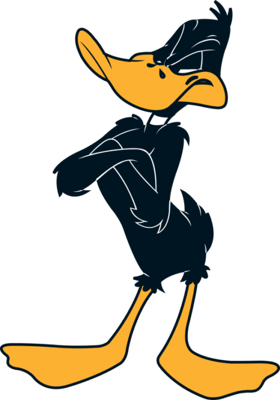 Draffy Duck Posing 