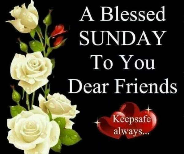 A Blessed Sunday To You Dear Friends