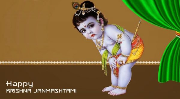 Amazing Pic Of Happy Krishna Janmashtami