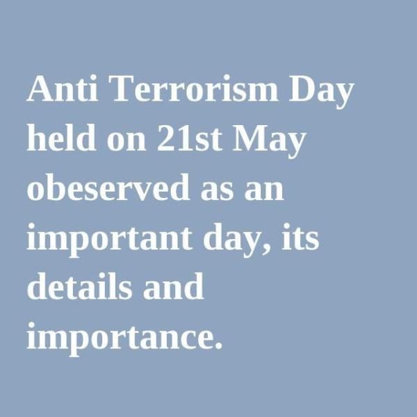 Anti Terrorism Day Wishes