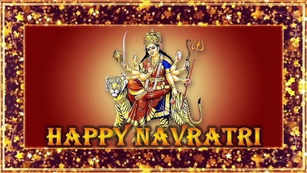 Beautiful Photo Of Happy Navratri