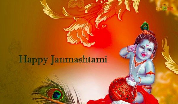 Beautiful Pic Of Happy Janmashtami