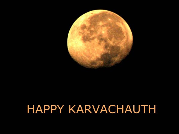 Beautiful Pic Of Happy Karva Chauth