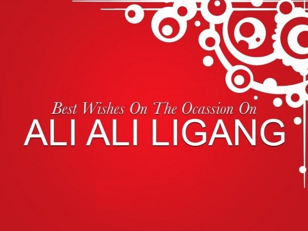 Best Wishes OnThe Occassion On Ali Ali Ligang