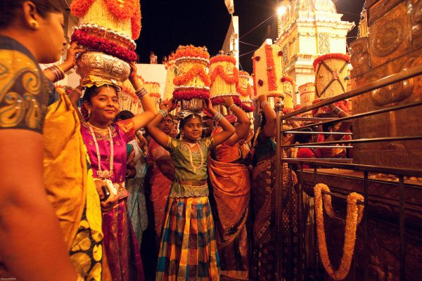 Celebrating  Karaga Festival