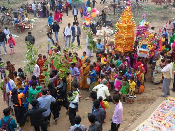 Celebrating Karam Puja