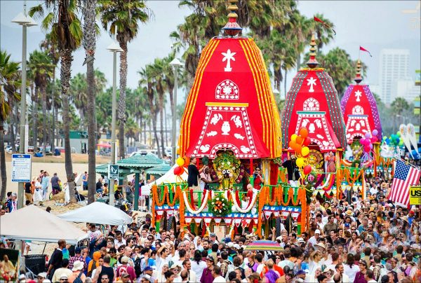 Celebrating Rath Yatra Festival