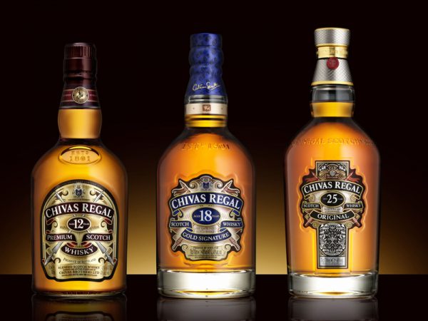 Chivas Regal Bottles