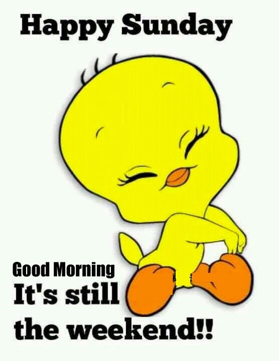 Good Morning Its Still The Weekend