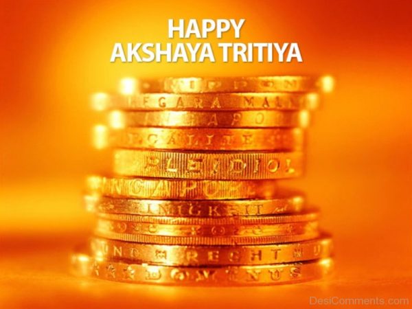 Happy Akshaya Tritiya With Gold
