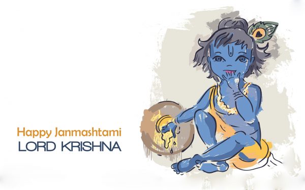 Happy Janmashtami Lord Krishna !