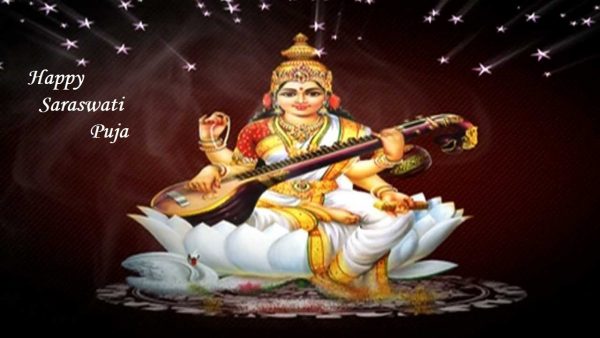 Happy Saraswati Puja Pic