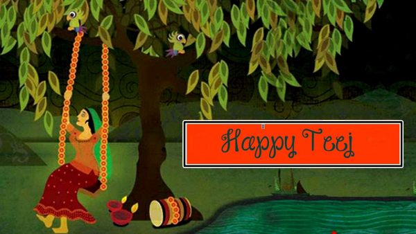 Happy Teej Image