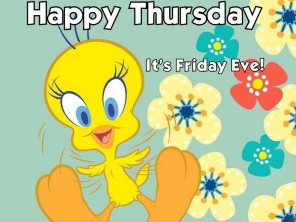 Happy Thursday its Friday Eve