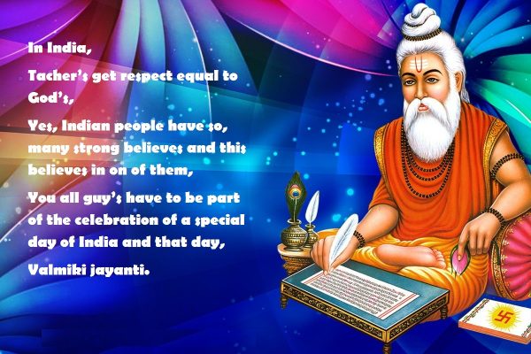 Happy Valmiki Jayanti Image