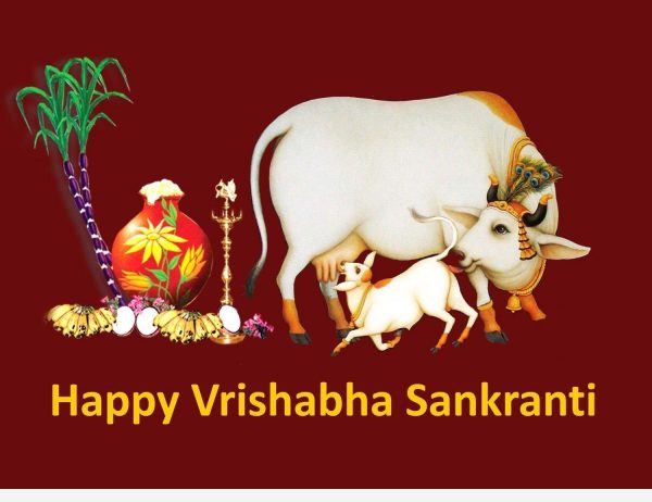 Happy Vrishabha Sankranti Image
