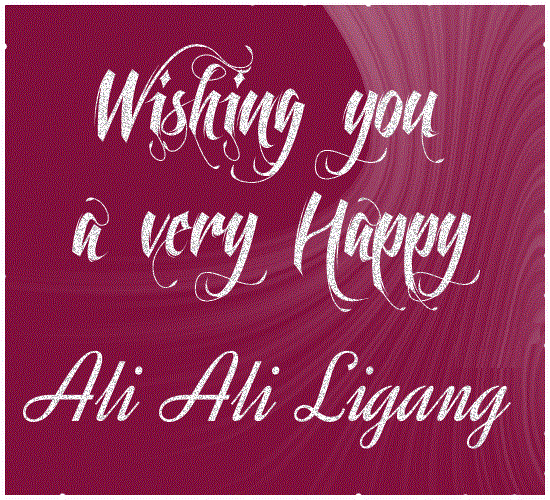 Image Of Happy Ali Ali Ligang